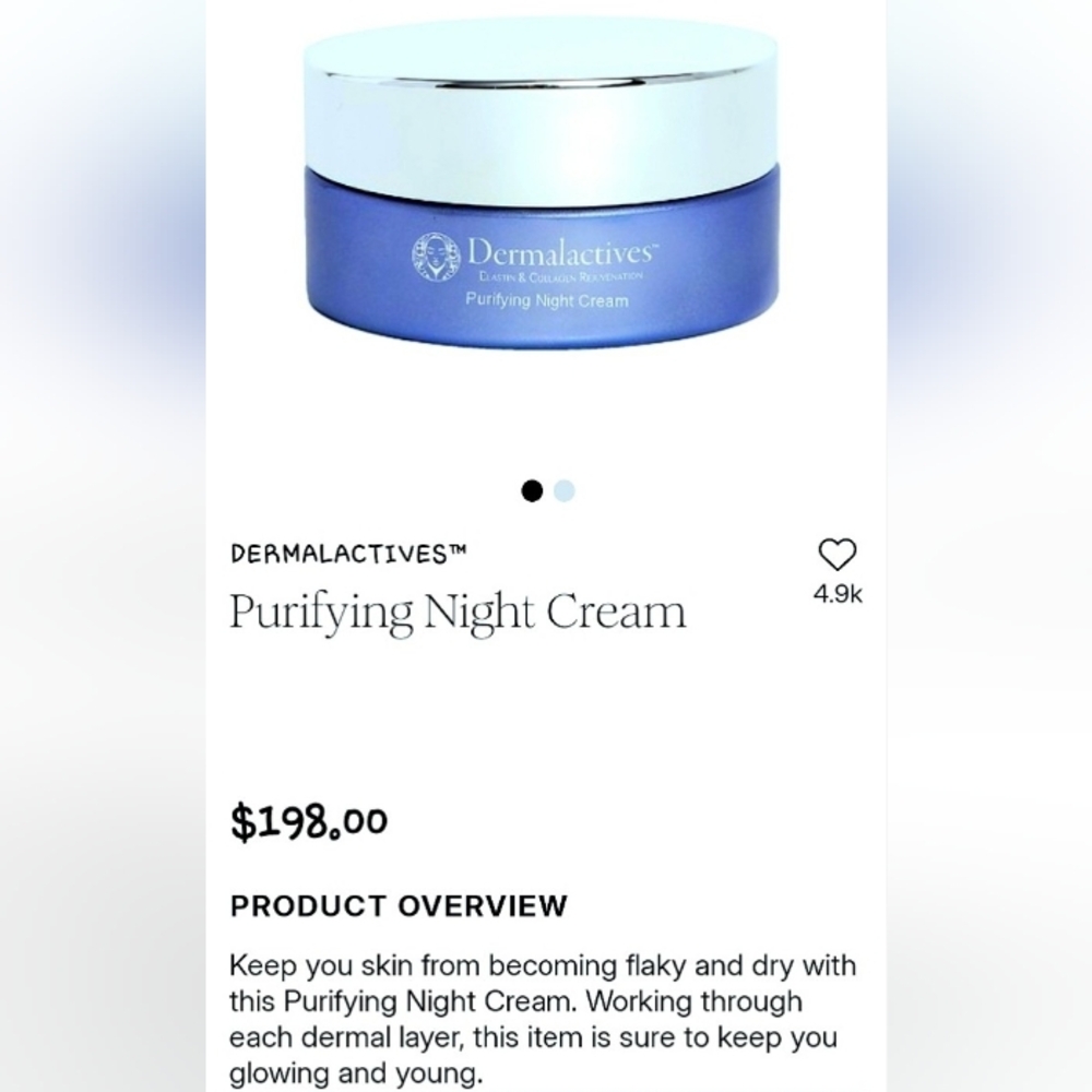 Purifying Night Cream